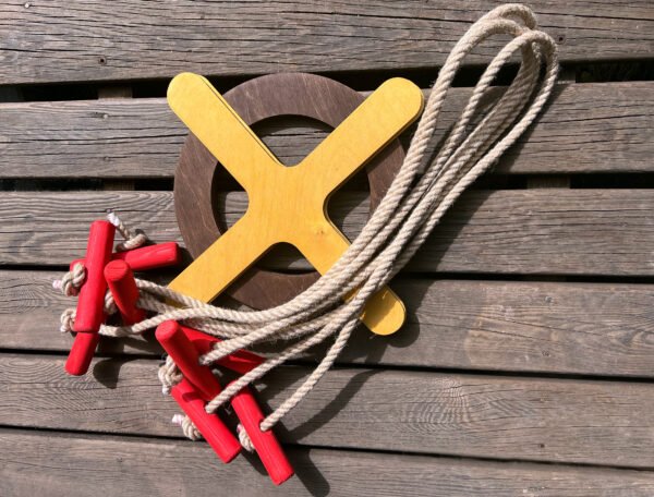 Wooden Giant Outdoor Game "Tic-Tac-Toe" - Image 6