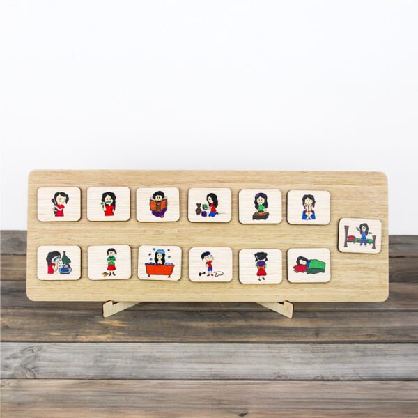 13 Reversible routine magnets for girl - Image 2