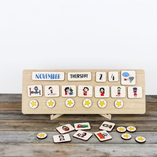 13 Reversible routine magnets for girl - Image 5